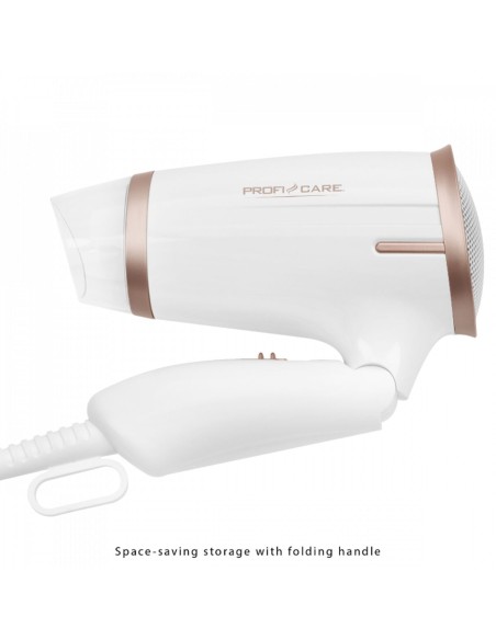 Hairdryer ProfiCare PC-HT 3009 White Champagne Printed 1400 W
