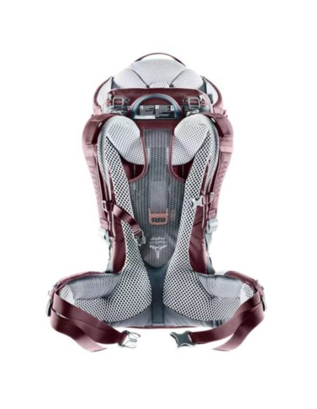 Baby Carrier Backpack Deuter KID COMFORT MARON Red 22 Kg