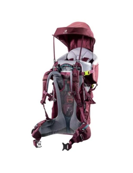 Baby Carrier Backpack Deuter KID COMFORT MARON Red 22 Kg