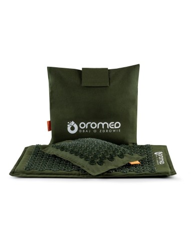 Padded Pressure Point Mat Oromed ORO-HEALTH Green 43 x 67 cm