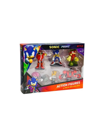 Playset PMI Kids World Sonic Prime 6 Pieces