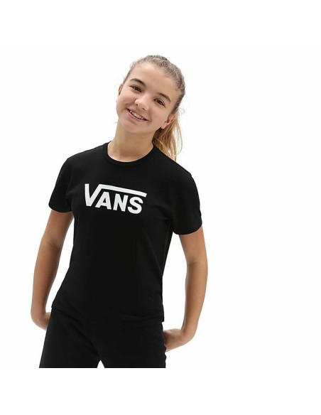 Child's Short Sleeve T-Shirt Vans Flying V Black