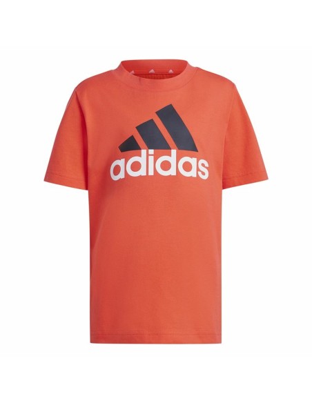 Children's Sports Outfit Adidas Essentials Black Orange