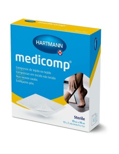 Sterilized Gauze Hartmann Medicomp 10 x 10 cm 20 Units