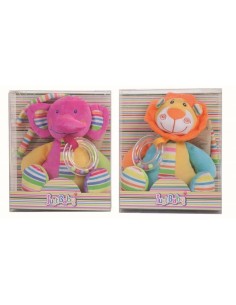 Rattle Elephant Lion 25cm