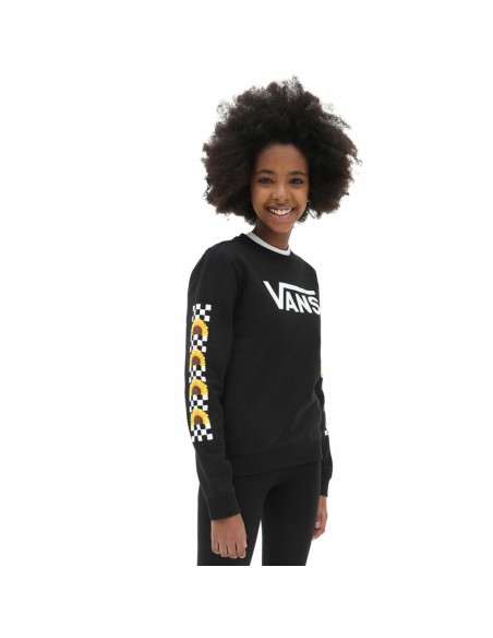 Children’s Sweatshirt without Hood Vans Sunlit Black