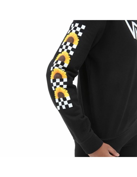 Children’s Sweatshirt without Hood Vans Sunlit Black