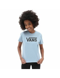 Child's Short Sleeve T-Shirt Vans Flying V Crew Blue 2