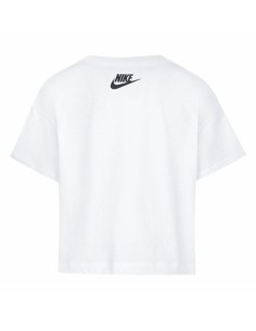 Child's Short Sleeve T-Shirt Nike Knit White 2