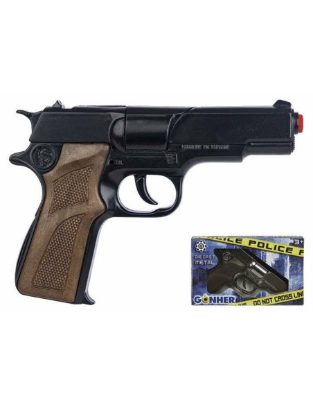 Cap Gun Gonher Black Police Officer