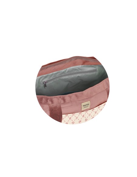 Diaper Changing Bag Safta Marsala Pink (46 x 26 x 15 cm)