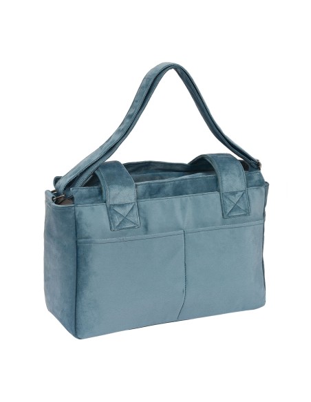 Diaper Changing Bag Safta Leaves Turquoise (46 x 26 x 15 cm)