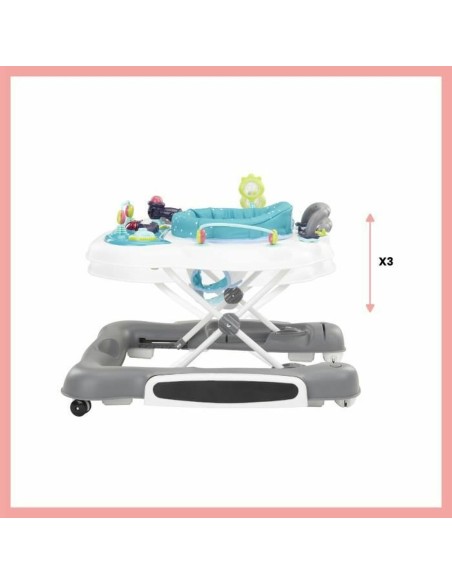 Wheeled walking frame Babymoov A040008 5-in-1 Blue