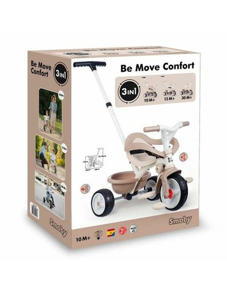 Tricycle Smoby Be Move Confort Beige
