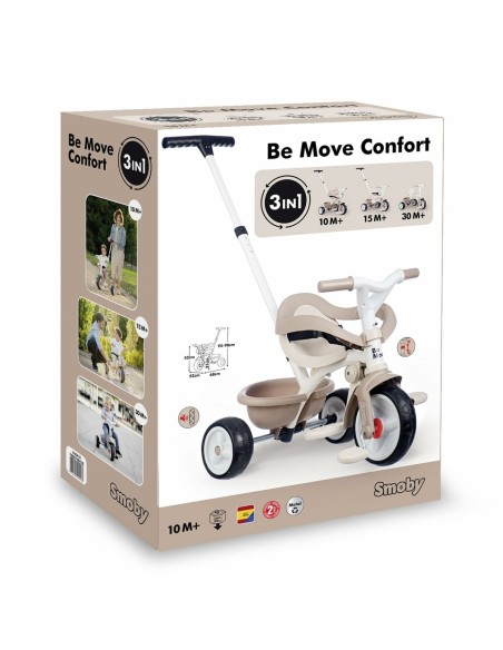 Tricycle Smoby Be Move Confort Beige