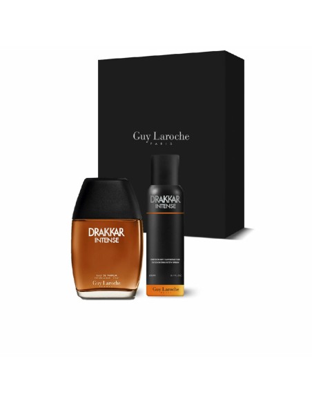 Men's Perfume Set Guy Laroche DRAKKAR INTENSE EDP 2 Pieces