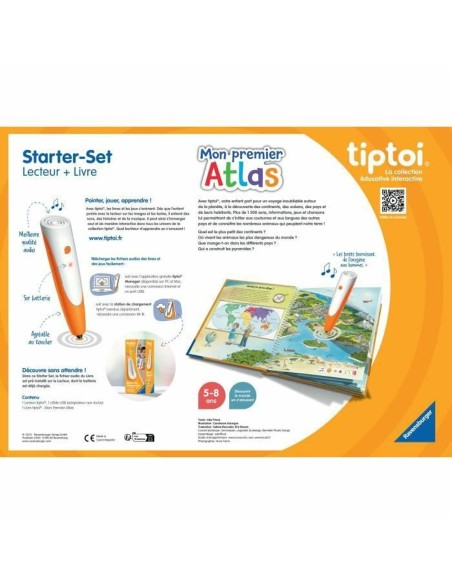 Educational Game Ravensburger tiptoi® Starter Atlas 4005556001774 (FR)