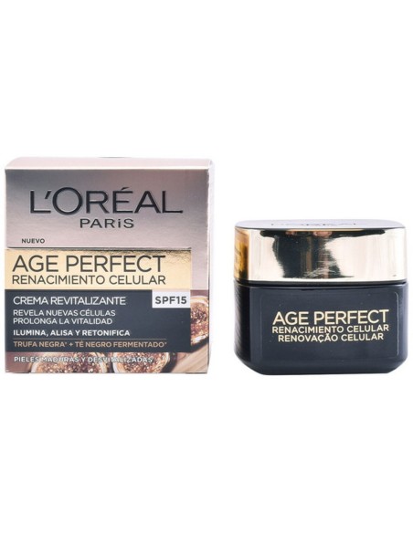 Nourishing Day Cream L'Oreal Make Up Age Perfect SPF 15 (50 ml) (50 ml)