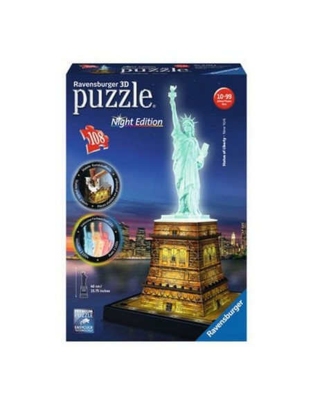 3D Puzzle Night Edition Ravensburger 12596 (108 pcs) 216 Pieces