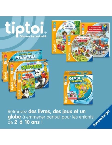 Interactive Earth Globe Ravensburger (FR) Plastic
