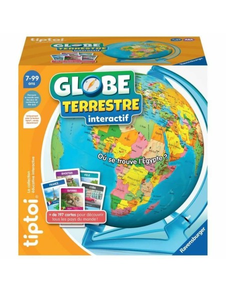 Interactive Earth Globe Ravensburger (FR) Plastic