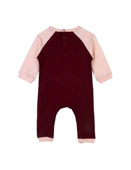 Baby's Long-sleeved Romper Suit Minnie Mouse Maroon