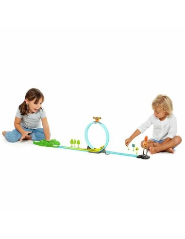 Racetrack Moltó 107 cm Dinosaur 17 Pieces