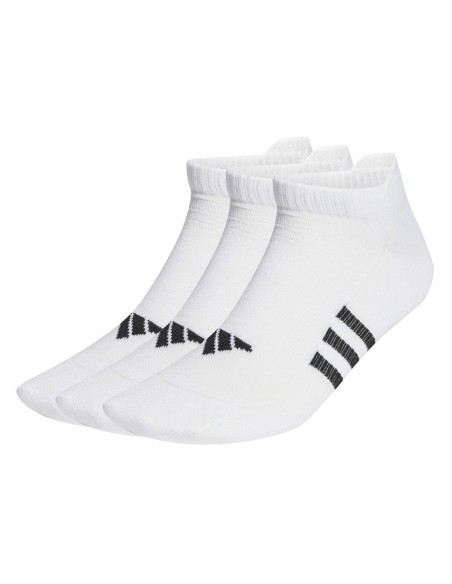 Sports Socks Adidas Fitness  White 3 Units