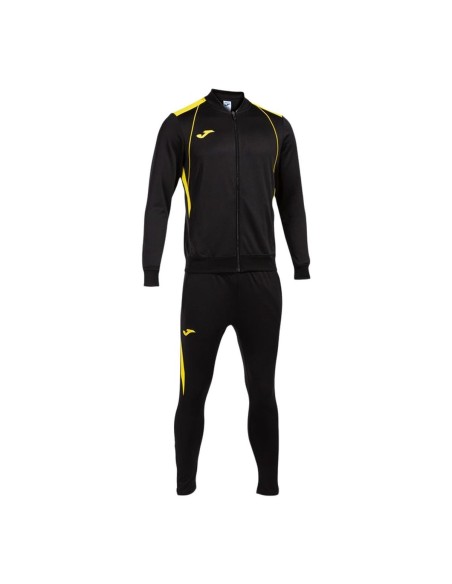 Children’s Tracksuit Joma Sport Championship VII Black 2 Pieces