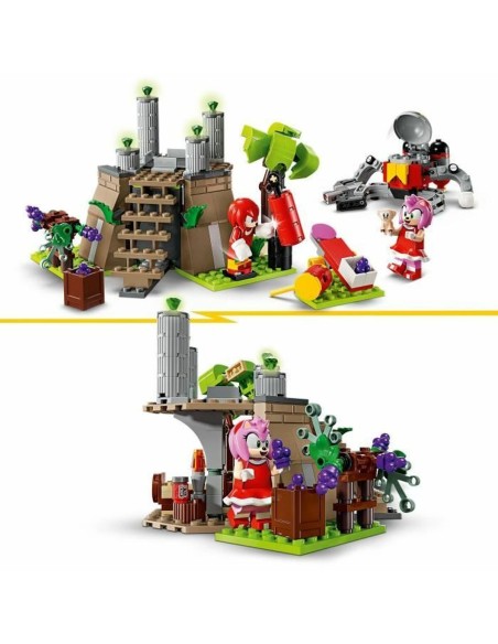 Construction set Lego Knuckles and the Master Emerald Sanctuary Gamer Set Multicolour