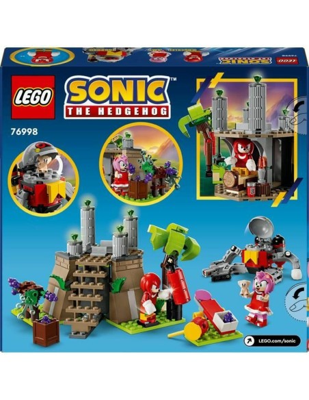 Construction set Lego Knuckles and the Master Emerald Sanctuary Gamer Set Multicolour