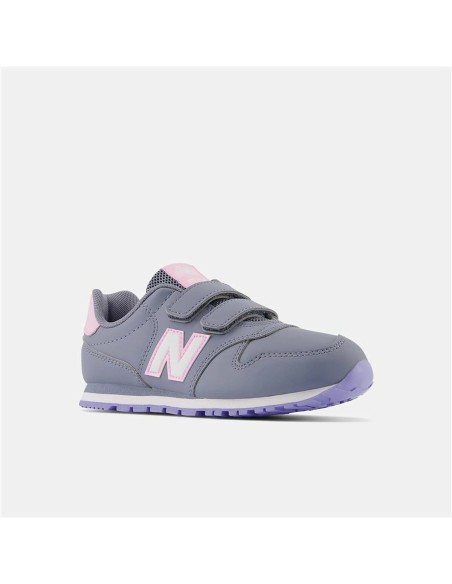 Sports Shoes for Kids New Balance 500 HookLoop Grey