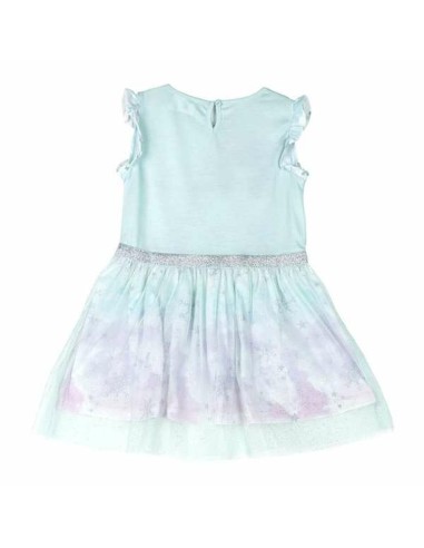 Dress Frozen Turquoise Girl