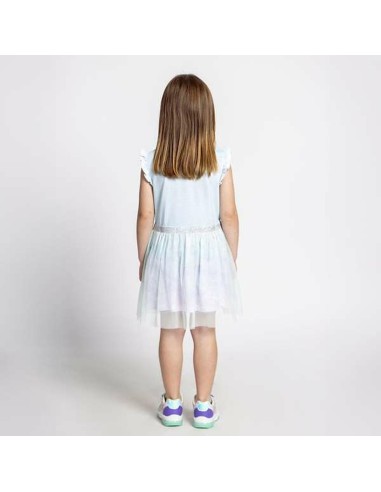 Dress Frozen Turquoise Girl