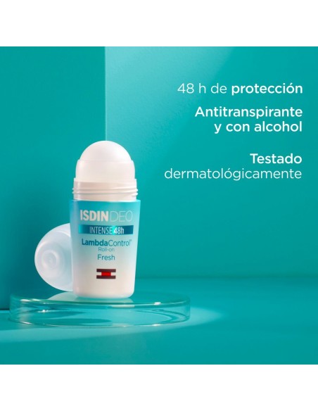 Roll-On Deodorant Isdin LambdaControl 50 ml Fresh