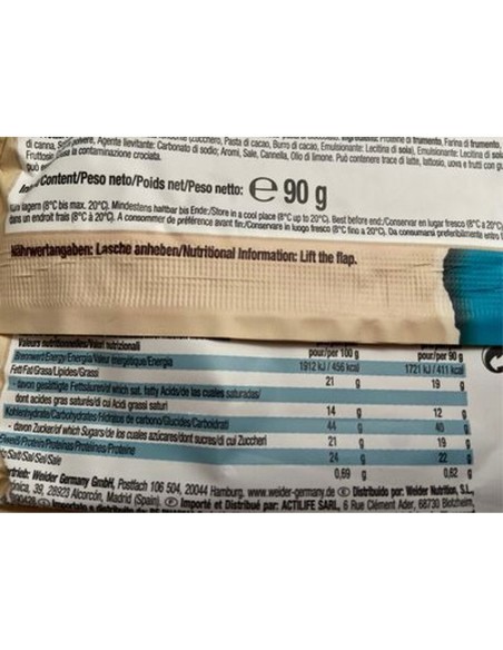 Energy bar Weider Cookie Dough