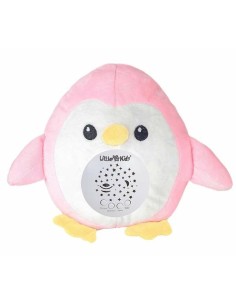 Musical Plush Toy Projector Pink Penguin