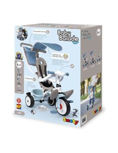Tricycle Smoby 7600741400 Blue 3-in-1 (68 x 52 x 101 cm) 2