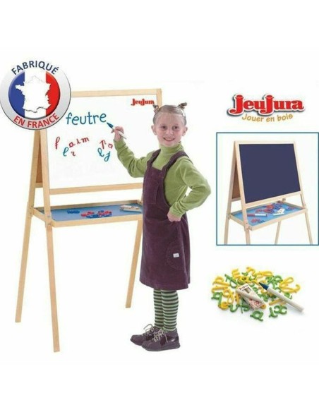 Double-sided Slate Jeujura Wooden Painting Magnetic