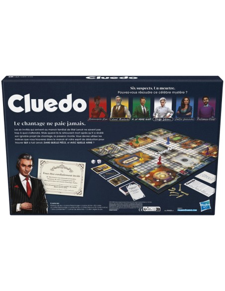 Board game Hasbro Cluedo (FR) Multicolour