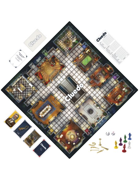 Board game Hasbro Cluedo (FR) Multicolour