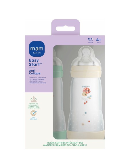 Baby's bottle MAM sea Green Beige