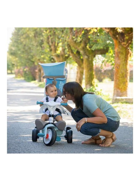 Tricycle Smoby 7600741400 Blue 3-in-1 (68 x 52 x 101 cm)