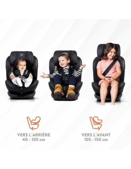 Car Chair Babyauto GYRO BLACK LINE EMBOSSED Black 0 (de 0 a 10 kilos) I (9 - 18 kg) II (15-25 kg) III (22 - 36 kg) Children's EC