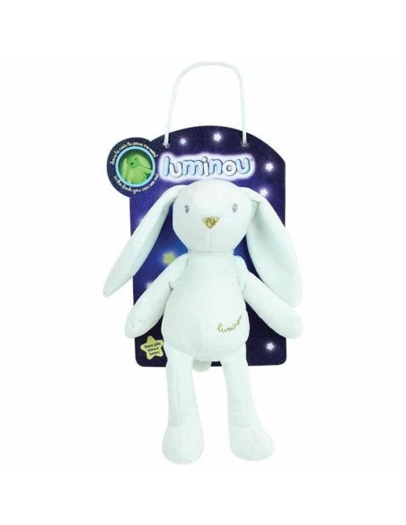 Fluffy toy Jemini Luminou White Rabbit 20 cm