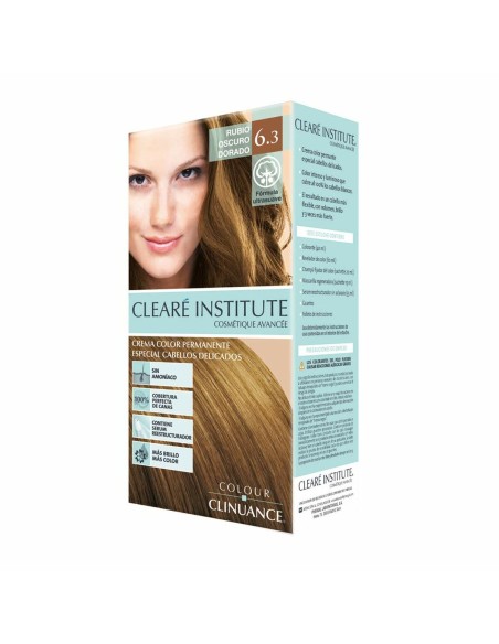 Permanent Colour Creme Clearé Institute Colour Clinuance Nº 6.3-rubio oscuro dorado (1 Unit)