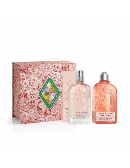 Women's Perfume Set L'Occitane En Provence FLORES DE CEREZO 2 Pieces