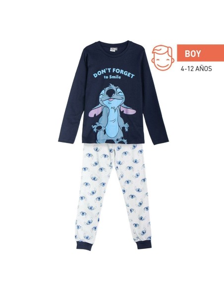 Children's Pyjama Stitch Blue