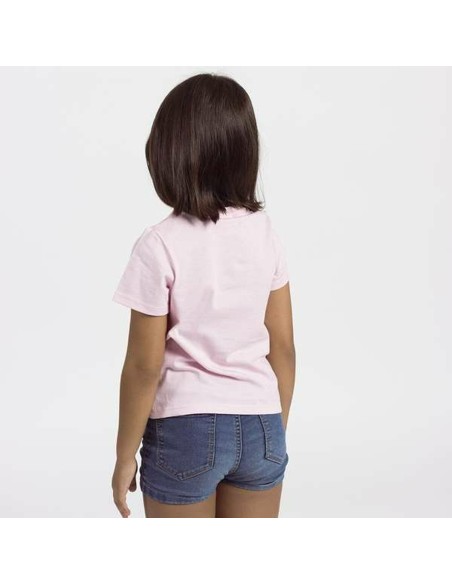 Child's Short Sleeve T-Shirt The Paw Patrol White Pink