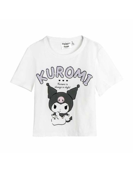 Child's Short Sleeve T-Shirt Hello Kitty White